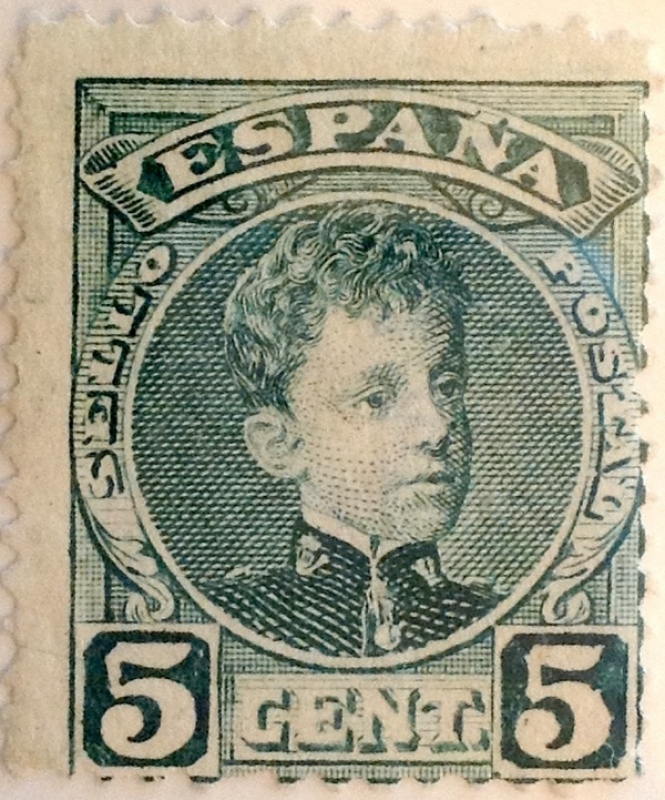 5 céntimos 1901