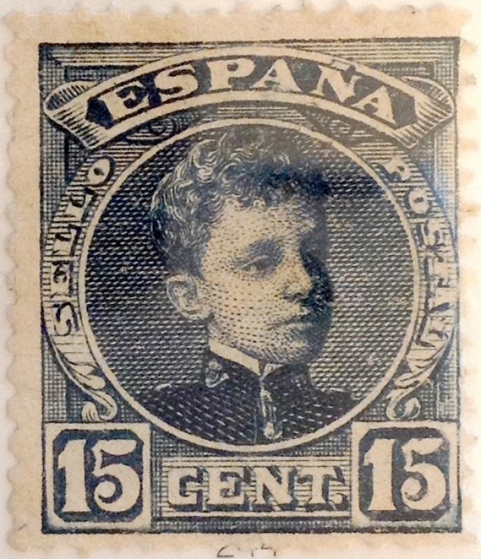 15 céntimos 1901