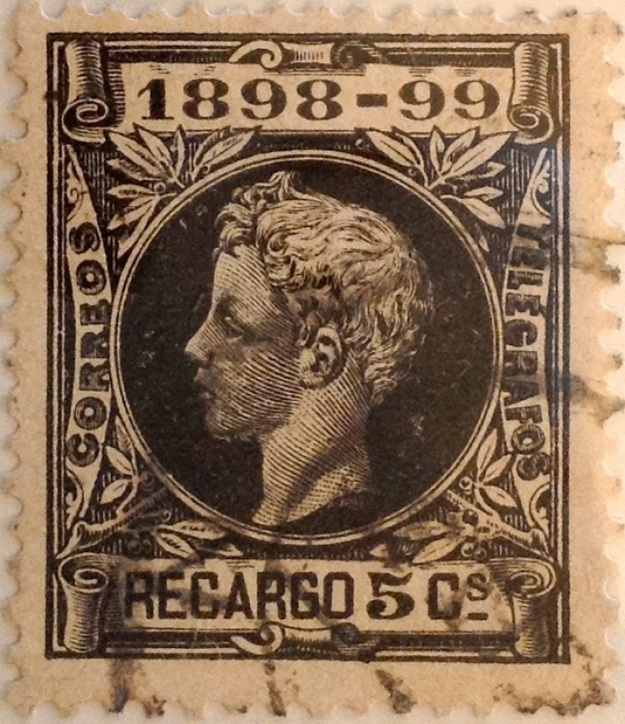 5 céntimos 1898