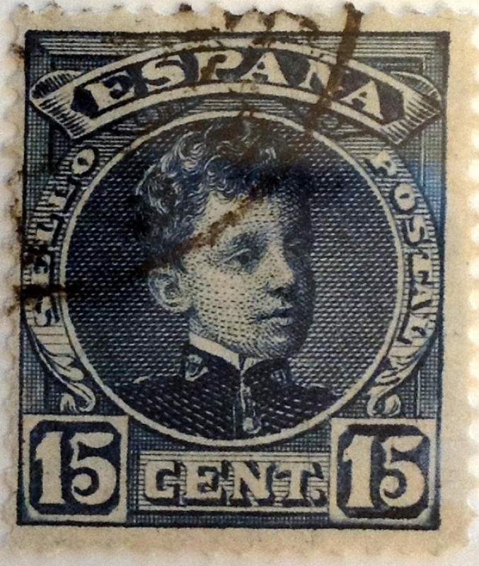 15 céntimos 1901