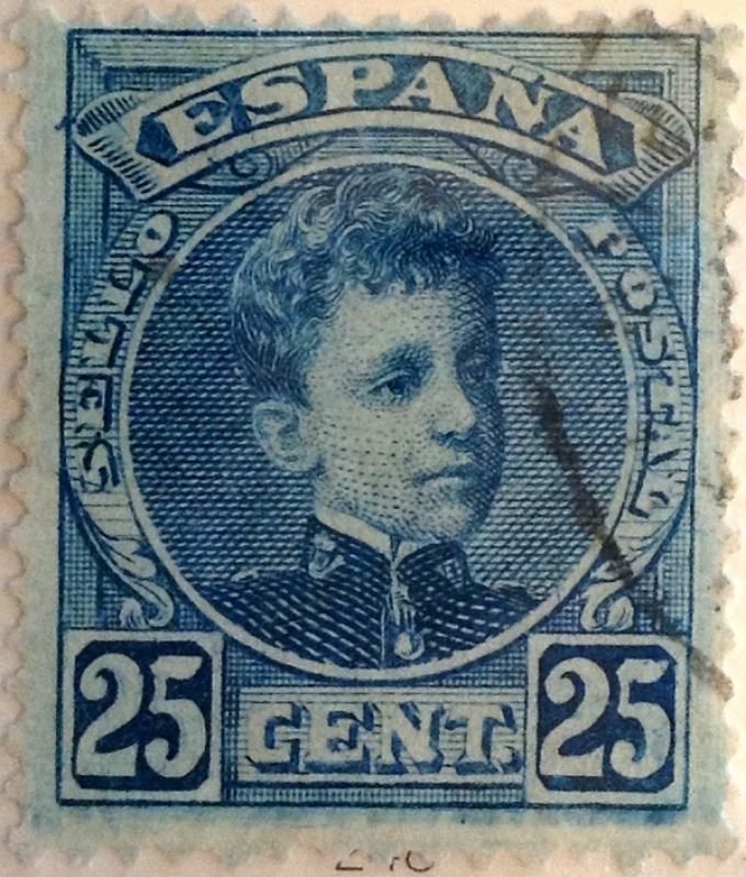 25 céntimos 1901