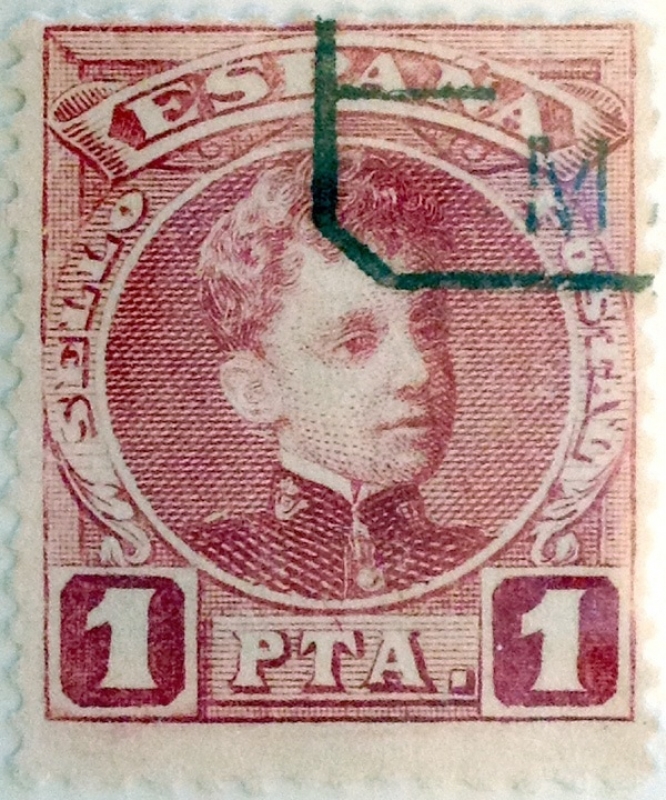 1 peseta 1901
