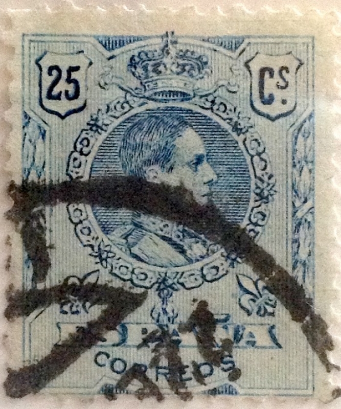 25 céntimos 1910