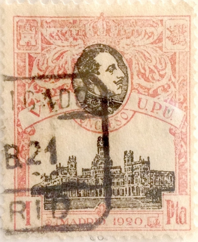 1 peseta 1920