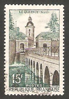 1106 - Lago Vauban, y puerta fortificada de Fauroeulx