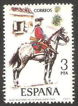  2238 - Uniforme militar Regimiento de la Reina