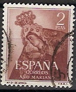 ESPAÑA SEGUNDO CENTENARIO USD Nº 1140 (0) 2P CASTAÑO ROJIZO AÑO MARIANO