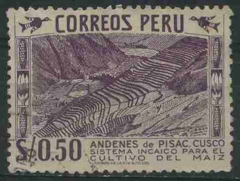 S464 - Andenes de Pisac. Cuzco