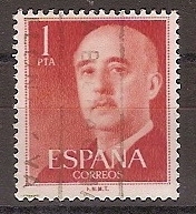 ESPAÑA SEGUNDO CENTENARIO USD Nº 1153 1P ROJO FRANCO