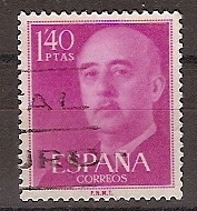 ESPAÑA SEGUNDO CENTENARIO USD Nº 1154 (0) 1,4 P ROJO MAG FRANCO.