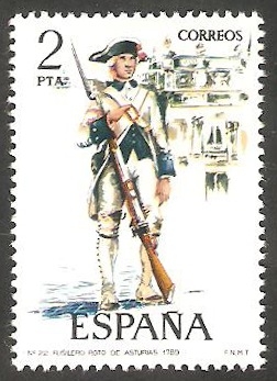 2278 - Uniforme militar Fusilero del Regimiento de Asturias