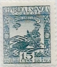 15 céntimos 1935