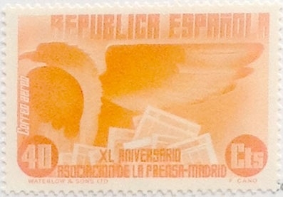 40 céntimos 1936
