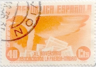 40 céntimos 1936