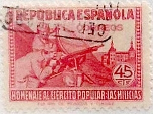 45 céntimos 1938