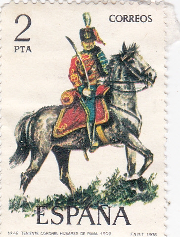 Teniente coronel de Usares de Pavía (16)