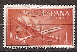 ESPAÑA SEGUNDO CENTENARIO USD Nº 1172 (0) 1P ROJO SANTA MARIA