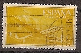 ESPAÑA SEGUNDO CENTENARIO USD Nº 1176 (0) 4,8P AMARILLO SANTA MARIA