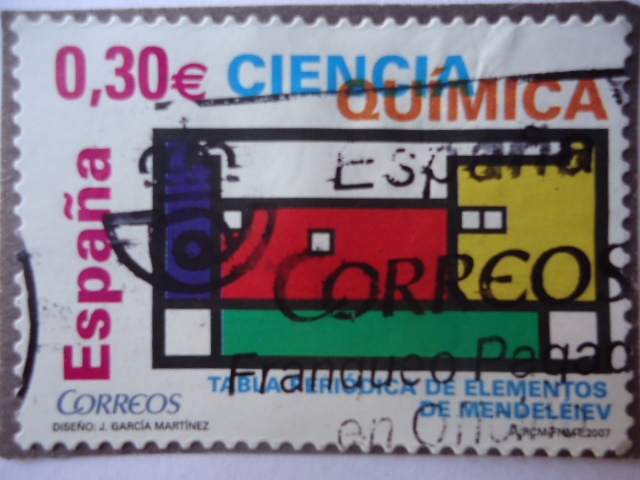 Ed: 4310 - Ciencia Quimica - Tabla Periódica de Elementos  de Mendeleiev