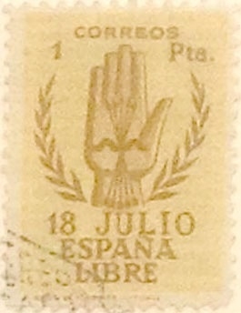 1 peseta 1938