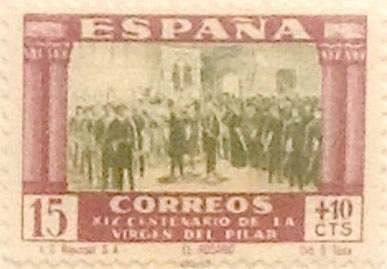 15+10 céntimos 1940