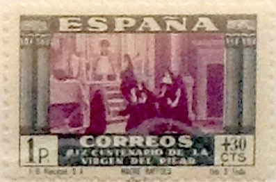 1 peseta + 30 céntimos 1940