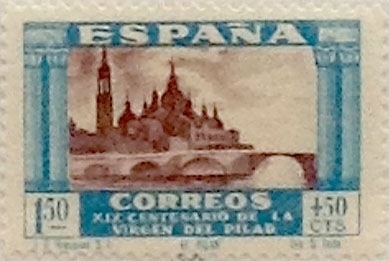 1,5 pesetas + 50 céntimos 1940