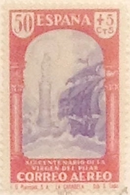 50 céntimos + 5 céntimos 1940