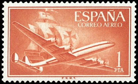 ESPAÑA SEGUNDO CENTENARIO NUEV Nº 1172 ** 1P ROJO SANTA MARIA
