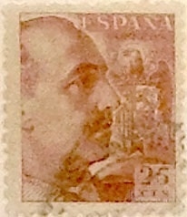 25 céntimos 1940