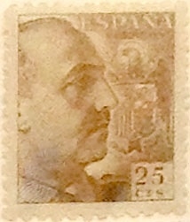 25 céntimos 1940