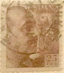 25 céntimos 1940