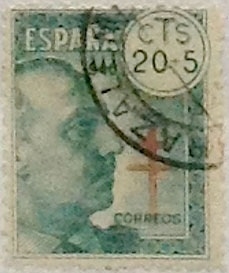 20 céntimos + 5 céntimos 1940