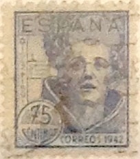75 céntimos 1942