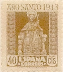 40 céntimos 1943