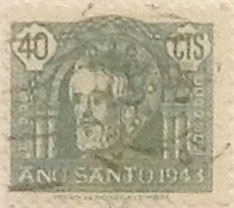 40 céntimos 1943