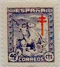 40 céntimos + 10 céntimos 1944