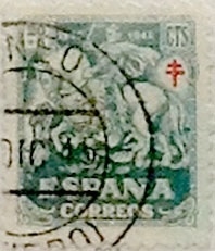 20 céntimos + 5 céntimos 1945