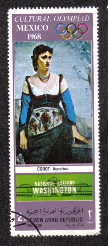 Agostina, by Corot