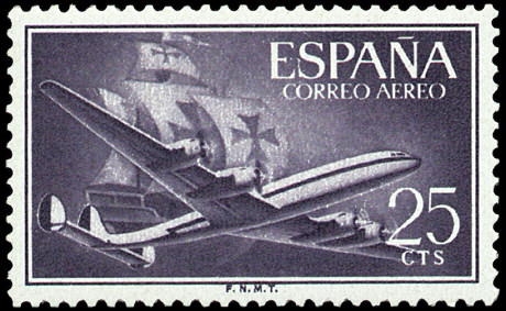 ESPAÑA SEGUNDO CENTENARIO Nº 1179 ** 10P VERDE SANTA MARIA