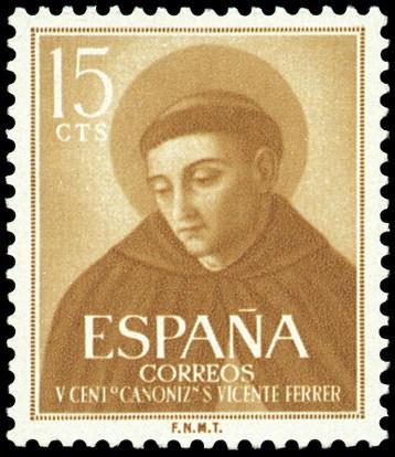 ESPAÑA SEGUNDO CENTENARIO Nº 1183 ** VICENTE FERRER