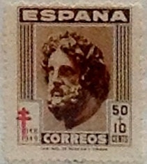 50 céntimos + 10 céntimos 1948