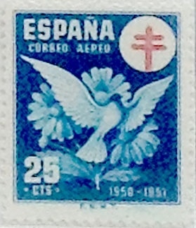 25 céntimos 1950