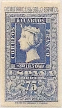 75 céntimos 1950