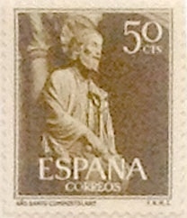 50 céntimos 1954