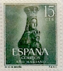 15 céntimos 1954