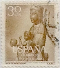 30 céntimos 1954