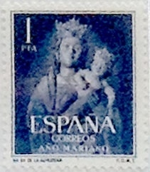 1 peseta 1954