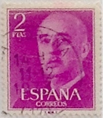 2 pesetas 1955