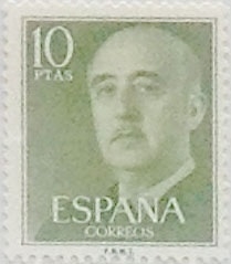 10 pesetas 1955